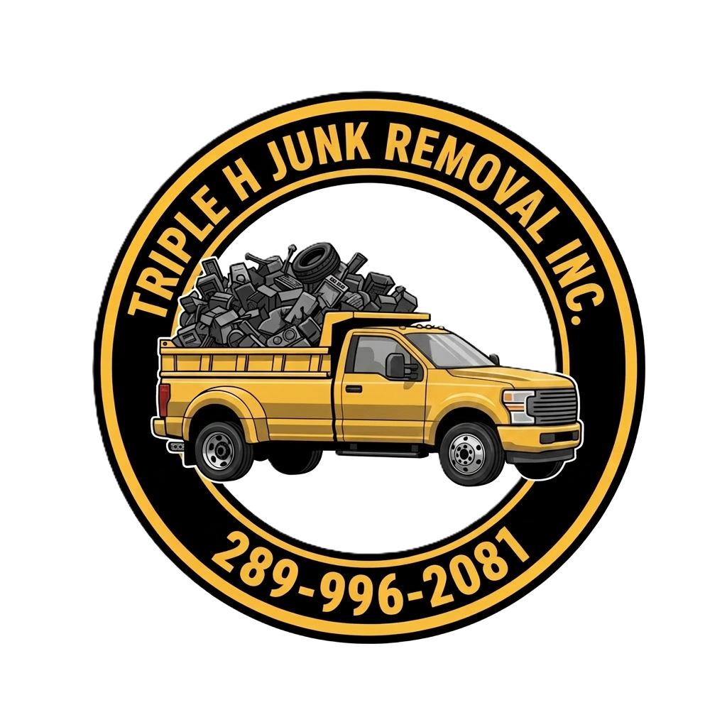 Triple H Junk Removal Logo
